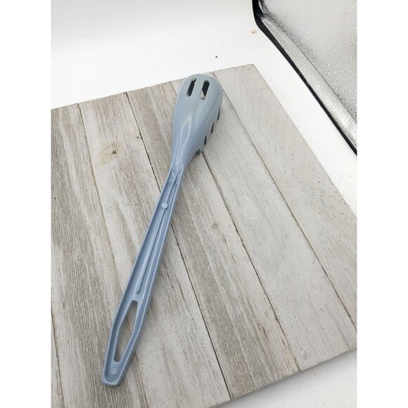 Vintage Country Blue Spaghetti #2 Pasta Fork 11 3/4" Fork Server Spoon Nylon - Picture 4 of 8